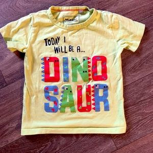 “Today I will be a Dinosaur” Boys T-shirt